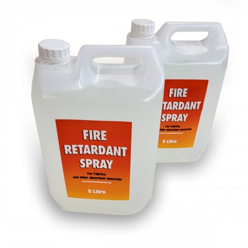 Fire Retardant Fabric Spray 2 x 5 litre container